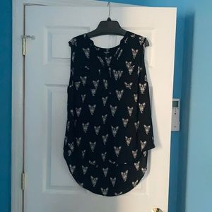 Torrid: French bulldog flowy tank